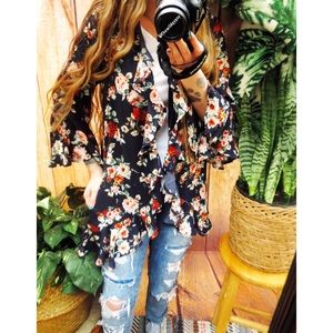 NWT Anthropologie bohemian floral cardigan 🍃